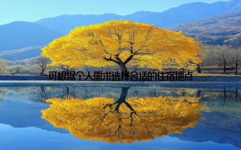 可根据个人需求选择合适的住宿地点