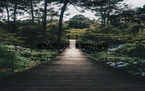 避免过度疲劳, 影响旅行体验