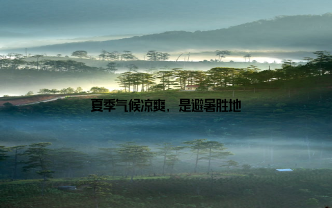 夏季气候凉爽, 是避暑胜地