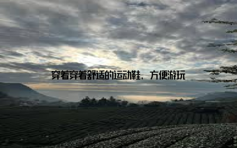 穿着穿着舒适的运动鞋, 方便游玩