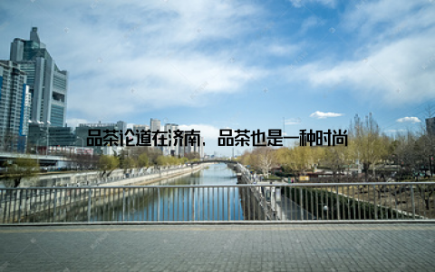 品茶论道在济南, 品茶也是一种时尚