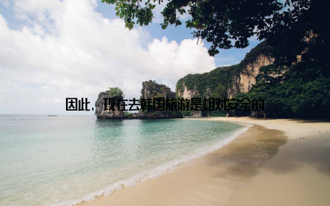 因此, 现在去韩国旅游是相对安全的